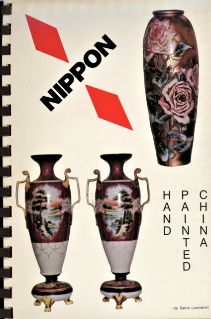 Hand Painted Japanese Nippon Porcelain - Patterns Marks / Scarce Book