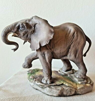 BOEHM Porcelain African Elephant Loxodonta Africana Figurine 200 - 44, England