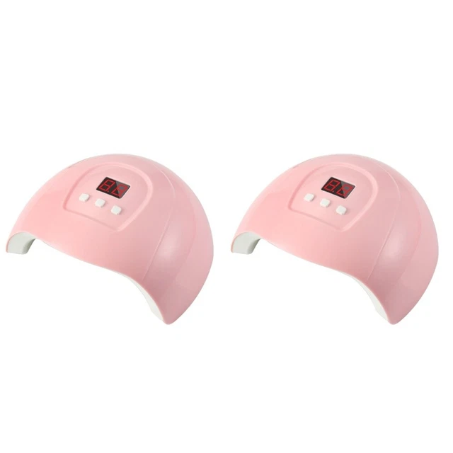 2 piezas secador de uñas uñas secador UV