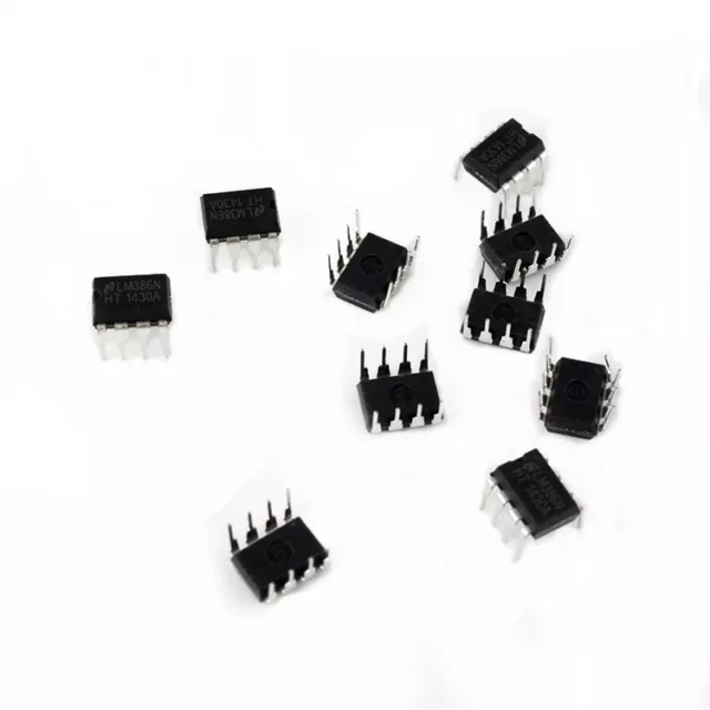 10PCS LM386 LM386N DIP-8 Audio Power AMPLIFIER IC BRNIQNWU.$v