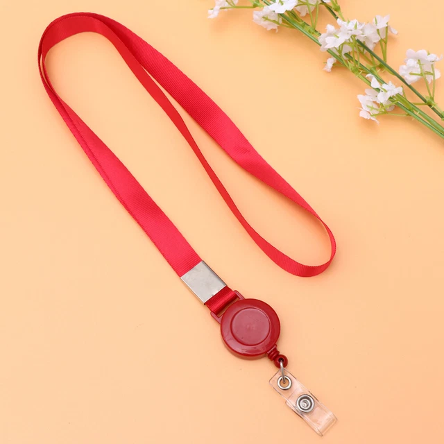 4 Pcs Hals Schlüsselbund Riemen ID-Lanyard-Riemen Arbeitserlaubnis