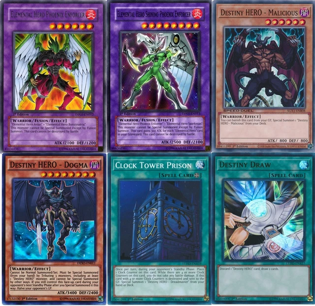 YUGIOH ASTER PHOENIX Destiny Hero Deck 47 Card Fusion Malicious Plasma Anime GX $59.99 - PicClick YUGIOH ASTER PHOENIX Destiny Hero Deck 47 Card Fusion Malicious Plasma Anime GX $59.99 - PicClick