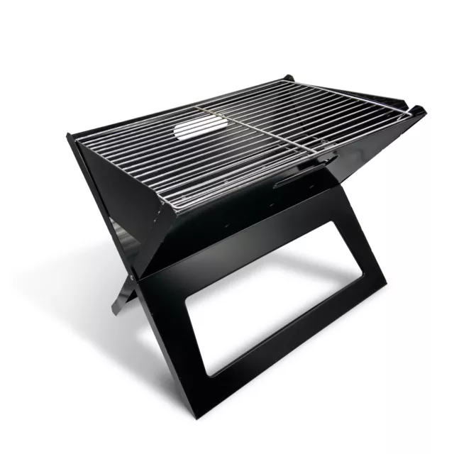 Grill BBQ Barbacoa Portátil con Parrilla de Carbón y Rejilla Plegable Aire Libre