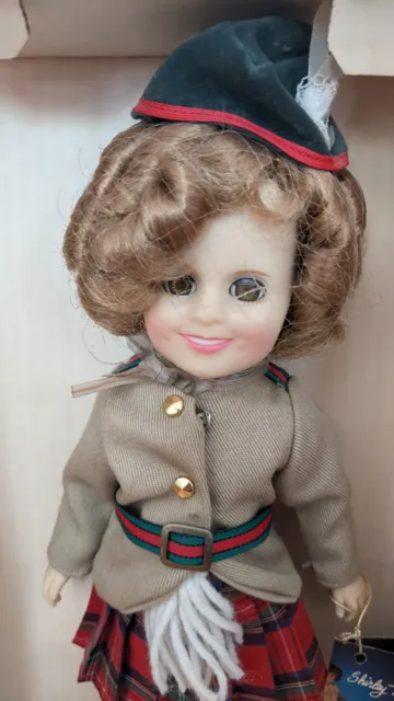 Vintage Shirley Temple Wee Willie Winkie Doll Ideal Collectors Series '83 w/ tag