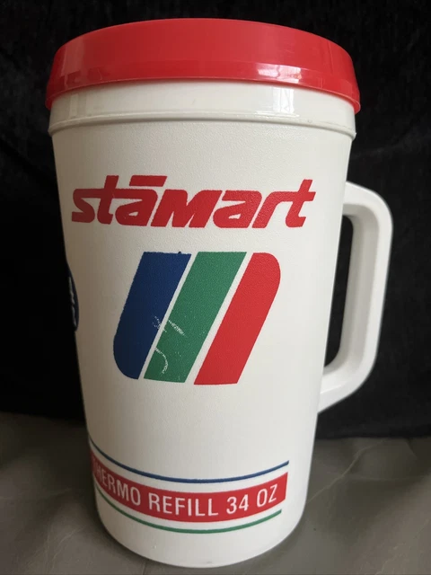 Vintage Aladdin Insulated Travel Mug 34 oz Hot Coffee or Cold Beverage With Lid