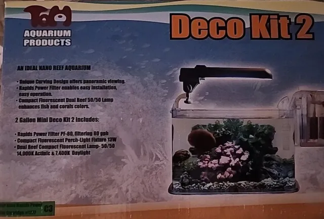 Tom's Complete Nano Reef Aquarium  Deco Kit 2