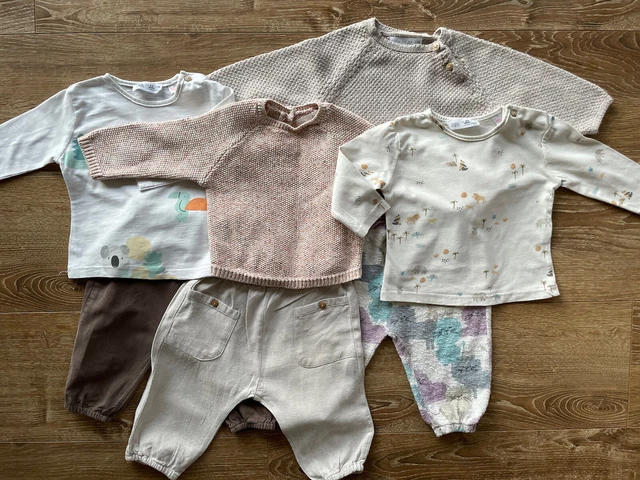 Zara baby Boy neutral mix and match bundle. 6-9 months. Excellent condition
