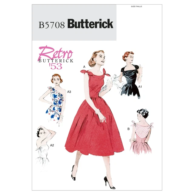 Patron Butterick 6865 pantalon femme, taille 32-48, en français