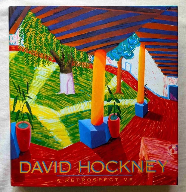 DAVID HOCKNEY ART Book 1988 Large HC 312 Pages R.B. Kitaj Limited ...