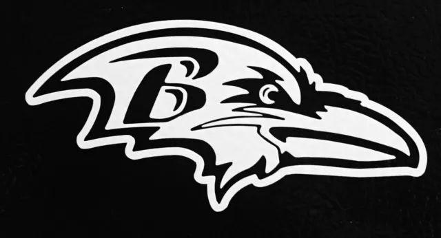 2X Baltimore Ravens 5" NFL Football Team Logo Car Window Vinyl Decal Sticker