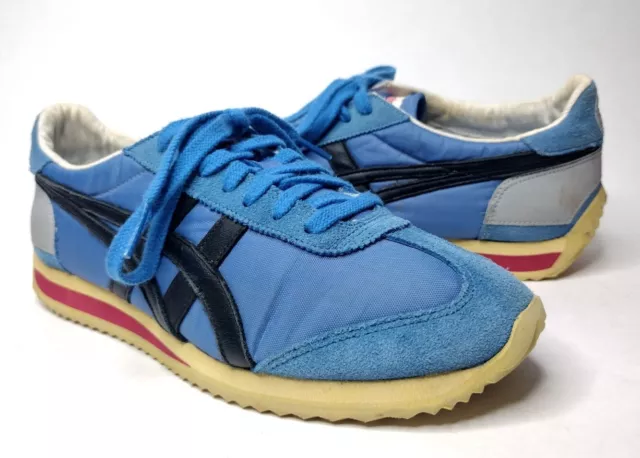 ASICS Onitsuka Tiger  ‘California 78’ Vintage Blue Black D110N Size 4.5 US