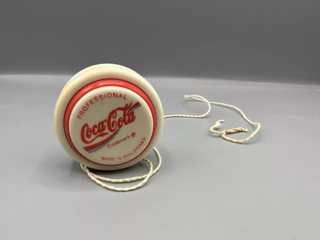 Vtg 1992 Coca Cola Logo Jack Russell Professional Yo-yo - Made In Philippines