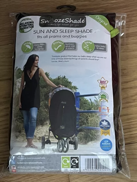SnoozeShade Original Sun and Sleep Shade Prams Buggies Strollers