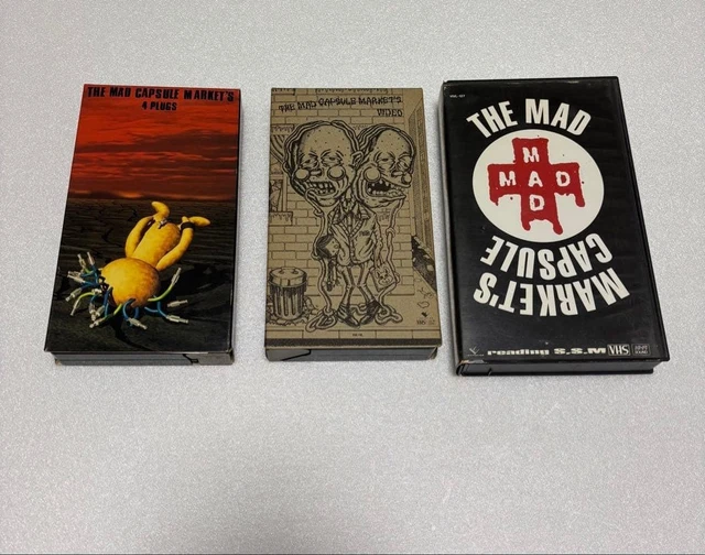 MAD CAPSULE MARKETS VHS videotape £63.94 - PicClick UK