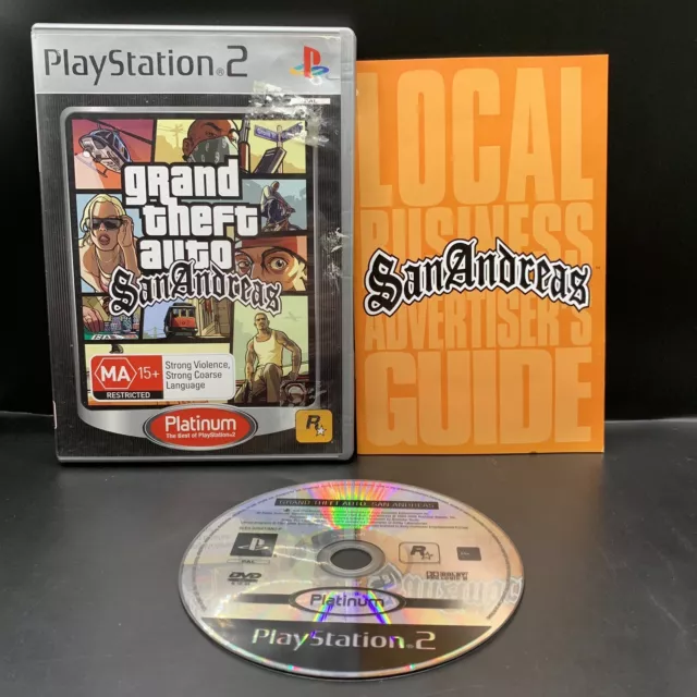 Grand theft auto San Andreas map for ps2!!! : r/ps2