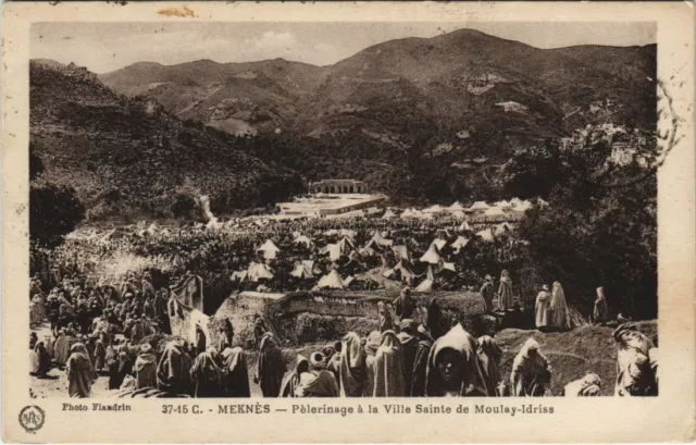 CPA AK MAROC MEKNES Pelerinage a la Ville Sainte (10760)