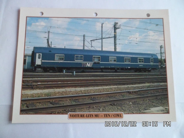 RARE TOP ! TRAIN ALTAYA HO - WAGON A BAGAGES Baggage rail car CIWL N