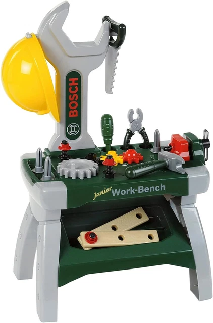 Children's bosch toy workbench with sounds and sales tools