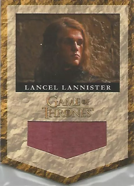 Game of Thrones Staffel 2 - RL5 ""Lancel Lannister Banner"" Reliktkarte #189/325