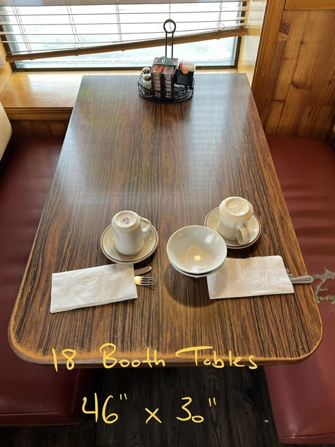 Restaurant Tables & Booths