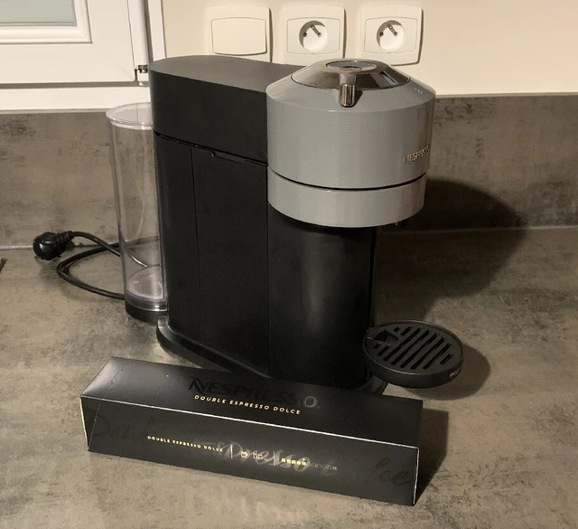 Cafetière Nespresso VERTUO Next 11707 Gris Anthracite + 10 capsules DOLCE 80ml