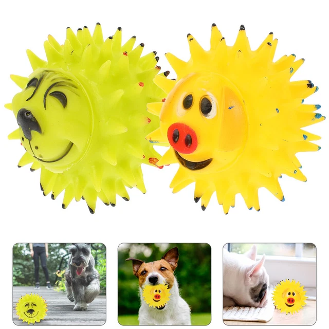 2pcs bissbeständige kauspielzeug schöne form molierspielzeug lustige hund kauen