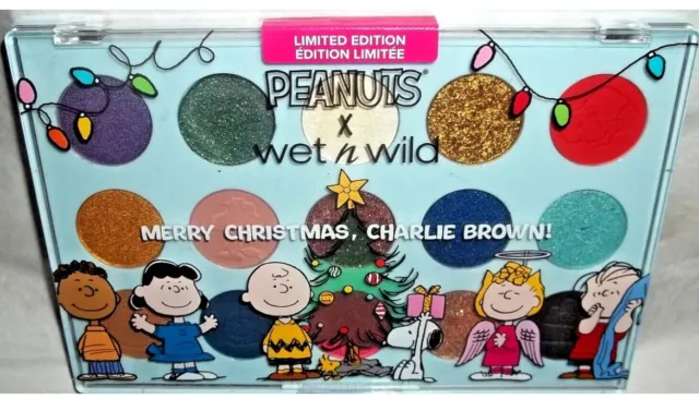 Paleta de sombras de ojos Charlie marrón Peanuts x Wet n Wild Feliz Navidad - ENVÍO GRATUITO