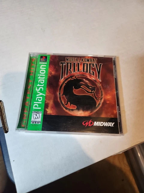 MORTAL KOMBAT TRILOGY (Sony PlayStation 1 PS1, 1996) COMPLET testé CIB ...