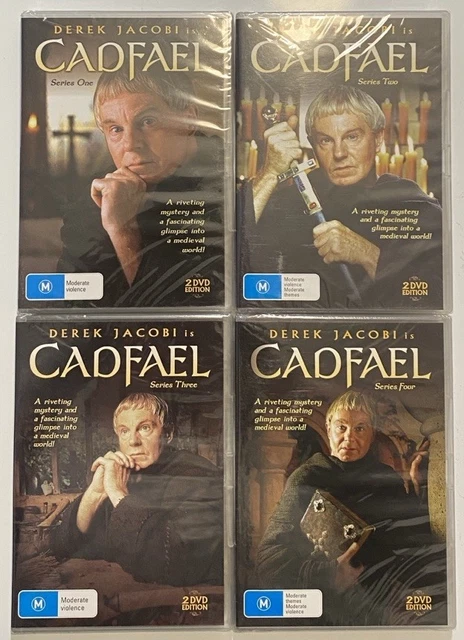 CADFAEL DVD SEASON 1 2 3 4 Complete TV Show Series Drama Derek Jacobi ...