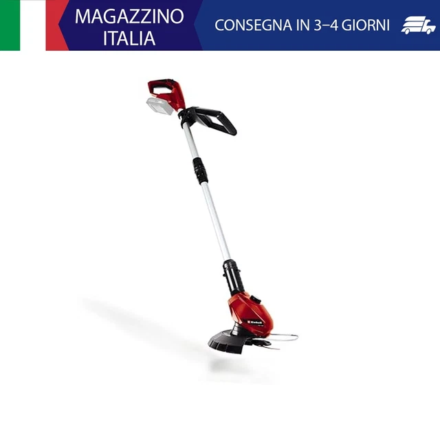 Einhell Tagliabordi A Batteria 18V - Testa Regolabile, 20 Lame Include, Kit Con Batteria - Foto 3