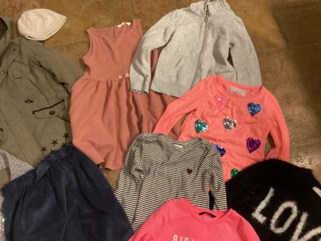 Pacchetto abbigliamento ragazze età 6-7 anni, buona selezione guardaroba 3