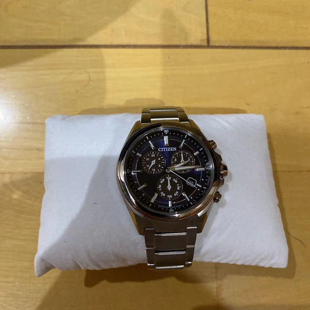 Orologio Citizen Eco-Drive BM8242-08A, Quarzo, Cassa Oro Rosa, Quadrante Marrone, Cinturino Pelle