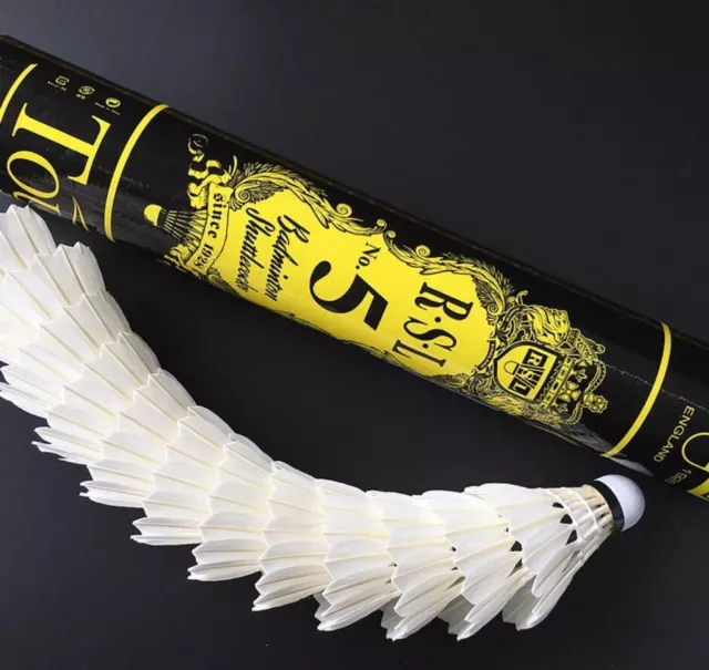Genuine RSL Tourney No.5  Badminton Shuttlecock （1 Tube)