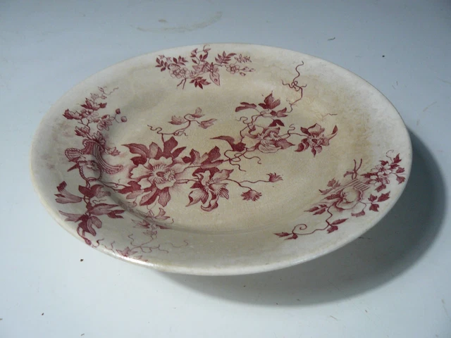 Assiettes Anciennes Terre de Fer Choisy Le Roi – de Famille Assiettes Anciennes Terre de Fer Choisy Le Roi – de Famille