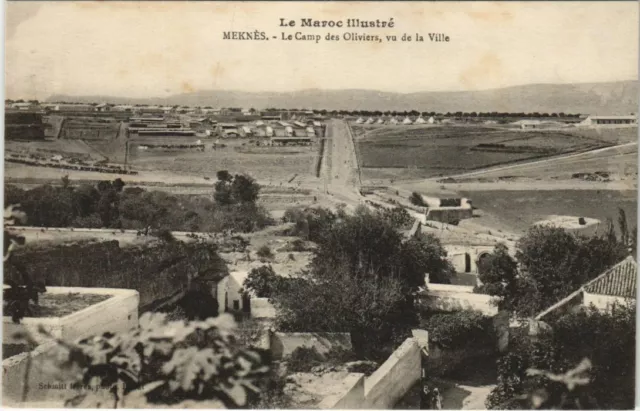 CPA AK Meknes - Le Camp des Oliviers - City View MOROC (1082888)
