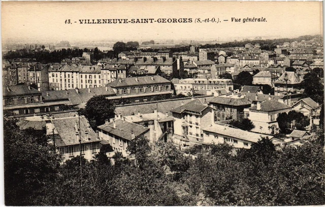 CPA AK Villeneuve St.Georges Vue Generale FRANCE (1282788)