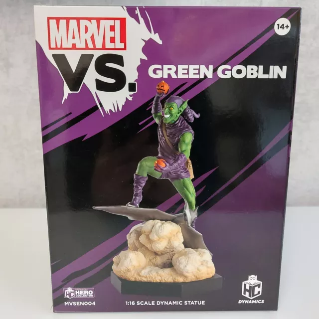 MARVEL vs GREEN GOBLIN Figur Statue - NEU OVP - 1:16 - Eaglemoss Hero Collector