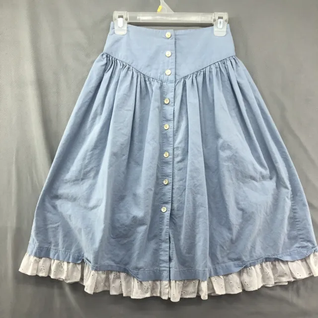 Vintage You Babes for Girls Blue Skirt Size 14 KIds