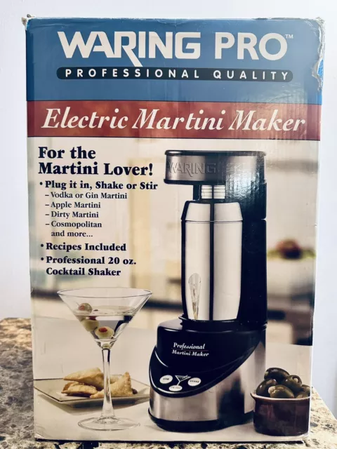 Máquina de Martini Eléctrica Profesional Waring Pro (regalo Gratis con Compra)