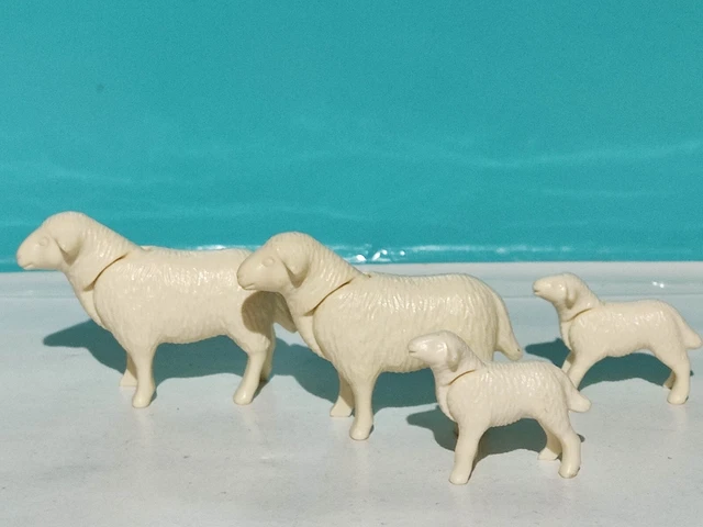 PLAYMOBIL Cria De Cordero – Figurina Mucca Pecora Accessorio Fattoria