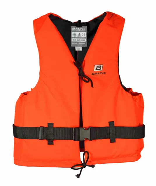 Baltic Schwimmweste Aqua Orange (Mod. 4537) Schwimmhilfe 50N - ideal für Kanu