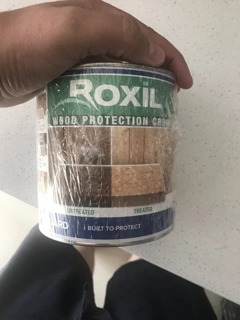 Roxil Crema Protezione Legno - Trattamento Impermeabilizzante Trasparente, Recinzioni, 1 L