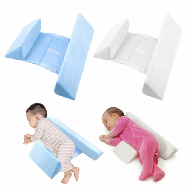 Nuevo cojín lateral para bebé cojín de almacenamiento lateral beso lateral posicionador para dormir protección