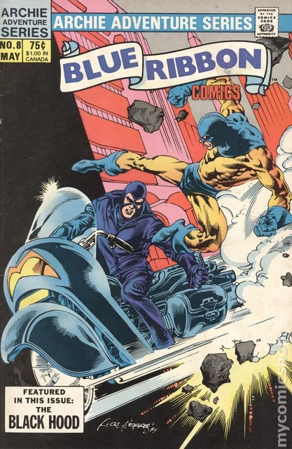 Blue Ribbon Comics #8 FN 6.0 1984 Stock Image