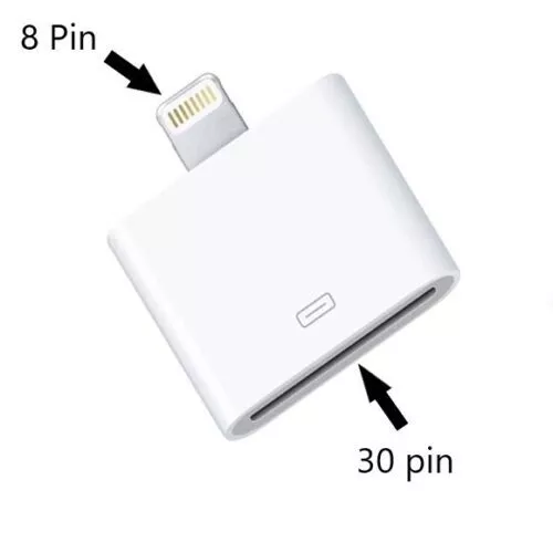 Adaptateur Convertisseur 30 Broches À 8 Broches Pour Apple Iphone 4 5 6 6S 7 R