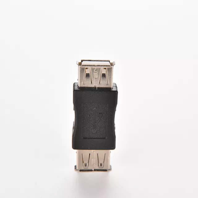 USB 2.0 Type A Female to Female Adapter Coupler Gender Changer Connecto$r 3