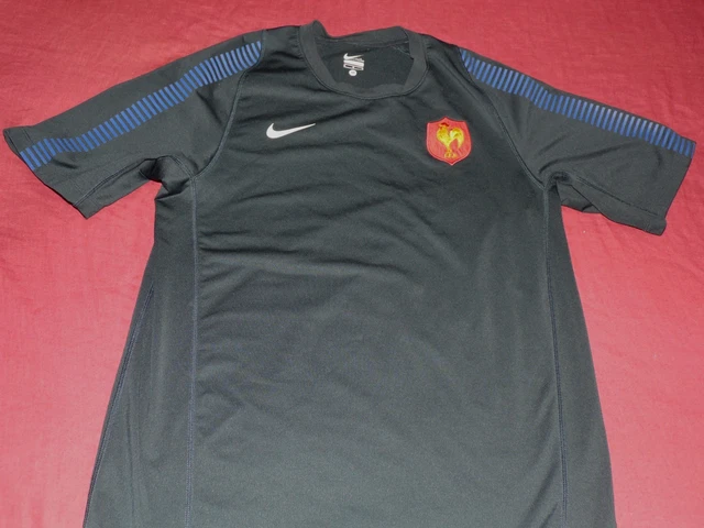 Maillot D'entraînement équipe De France 2007/2008 - Nike Taille M - Bleu