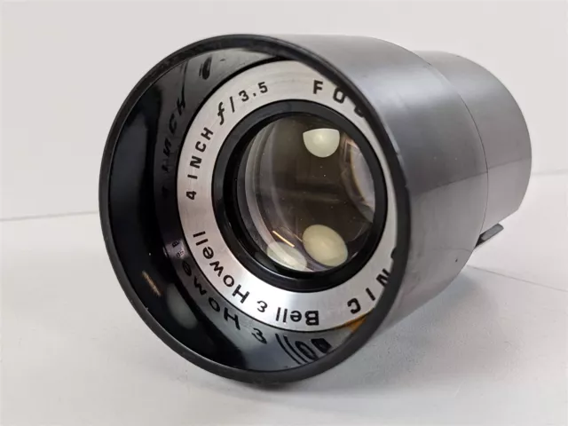 Bell & Howell Focus-Tronic 4 Inch Projector Lens F/3.5 Replacement