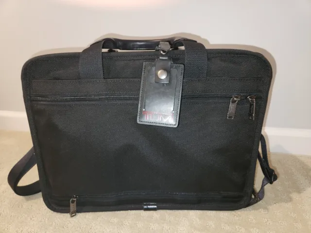 Tumi Alpha Excel. cond. - Hardly used Expandable Laptop Briefcase Satchell