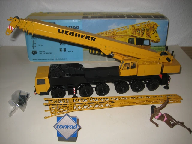 Grue Liebherr LTM 1200-5.1 H&N 2.VERSION Conrad 1:50 - Édition Limitée Avec OVP